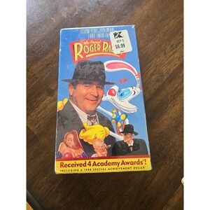 Sealed New Old Stock WHO FRAMED ROGER RABBIT VHS (BRAND NEW) Bob Haskins